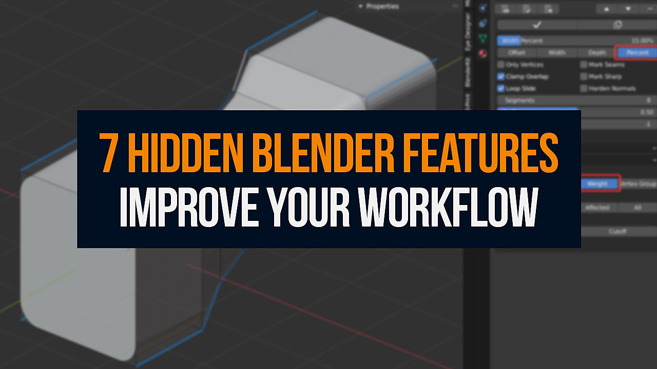 7 Hidden Blender Hacks That Will Improve Your Workflow Cg Cookie