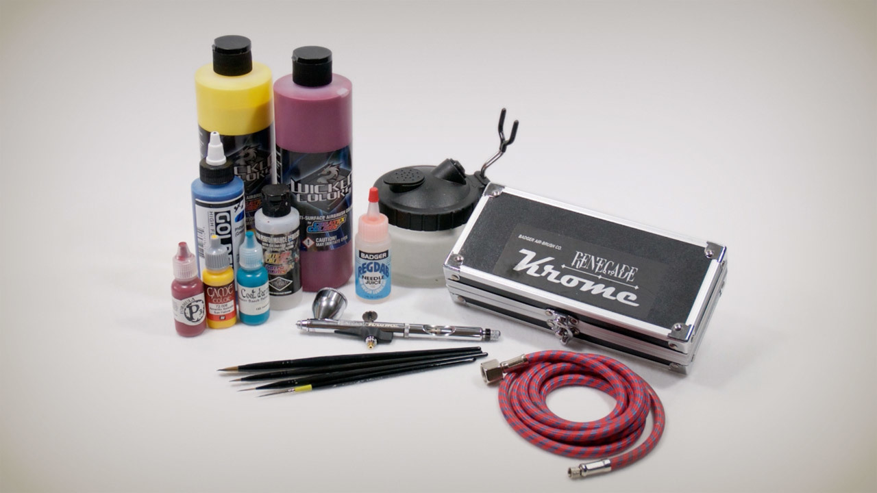 Airbrushing & Painting CG Cookie