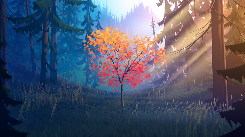 Creating a Stylized 3d Forest Environment with Blender 2.9