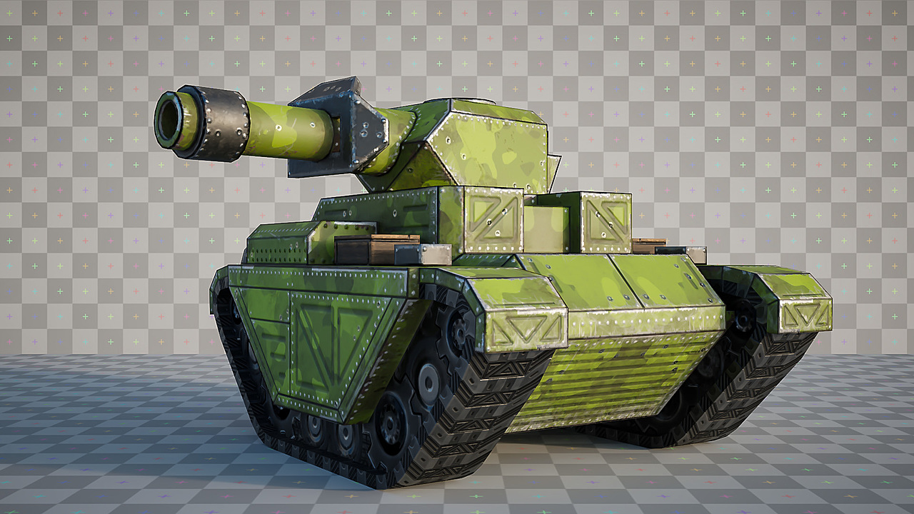 Design Your Own Tank Asset CG Cookie