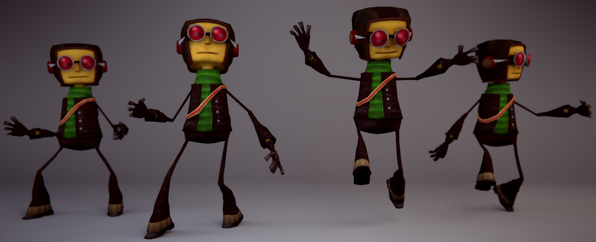 Raz Psychonauts Fan Art Cg Cookie
